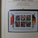 Briefmarken Deutschland-Posten mit BRD, DDR und Bayern