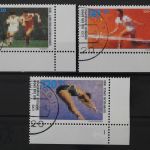 Deutschland (BRD), MiNr. 1353-1355 Ecken rechts unten, gestempelt