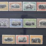 Rumänien, MiNr. 187-196 incl. 192 F, Falz