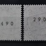 Deutschland (BRD), MiNr. 1406-1407 R I, zentrisch Dorstadt, gestempelt