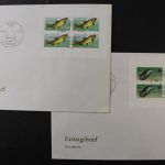 DDR, MiNr. 3096 I + 3097 I, Kleinbögen, FDC