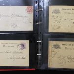Briefe, Ansichtskarten, Ganzsachen etc. - Bestand in 5 Alben