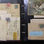 Briefe, Ansichtskarten, Ganzsachen etc. - Bestand in 5 Alben