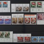 DDR, MiNr. 344-353, waagerechte Paare, postfrisch