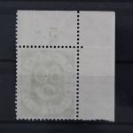 Deutschland (BRD), MiNr. 134, Ecke links oben, gefaltet, postfrisch