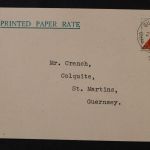 Guernsey, MiNr. 201 H, Karte
