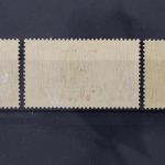Laibach, MiNr. 42, 43 und 44, ungebraucht