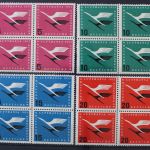 Deutschland (BRD), MiNr. 205-208, Viererblöcke, postfrisch