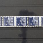 Berlin, MiNr. 289 R, Fünferstreifen, ZN 925, postfrisch