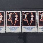 Schweden, Frauenspiele 1926, Plakatmarken, postfrisch