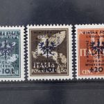 Laibach, MiNr. 39, 40 und 41, postfrisch
