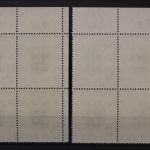 Deutschland, MiNr. 212-213, Viererblöcke, Ränder gefaltet, postfrisch