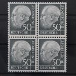 Deutschland (BRD), MiNr. 189, Viererblock, postfrisch