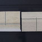 Berlin, MiNr. 112-113 Paare, Ränder gefaltet, postfrisch
