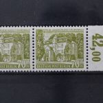 Berlin, MiNr. 123 Paar, Oberrand, postfrisch