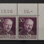 Berlin, MiNr. 99 Paar, Ecke rechts oben, postfrisch
