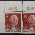 Berlin, MiNr. 94 Paar, Ecke links oben, postfrisch