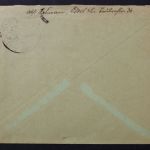 Deutsches Reich, MiNr. 474 Dreierstreifen auf Brief