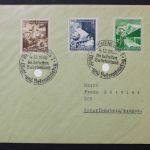 Deutsches Reich, MiNr. 675,676 + 677, SST Reichenberg / Sudetenland