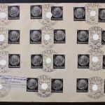 Deutsches Reich, MiNr. 512 (47 x), beidseitig verklebt