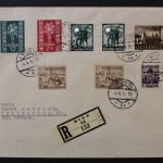 Österreich / Deutsches Reich Mischfankatur, R-Brief, 1938
