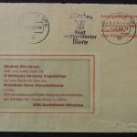 Deutschland (BRD), Rotes Kreuz Kriegsgefangenen Suchdienst, 1963