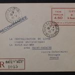 Frankreich St. Nazaire, Einschreiben vom 28.2.45