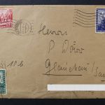 DDR, MiNr. 286-288 auf Brief, als FDC ab Rostock