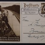 Wohlesbostel über Buxtehude, Landpoststempel