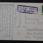 Langenfeld über Haste (Han), Landpoststempel