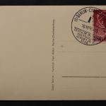 Berlin, MiNr. 71 mit Messestempel auf Ansichtskarte