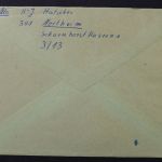 Berlin, Achterblock MiNr. 140 y auf Brief