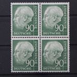Deutschland (BRD), MiNr. 193 Viererblock, postfrisch