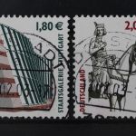 Deutschland (BRD), MiNr. 2313-2314 R, zentrisch Dorstadt, EST