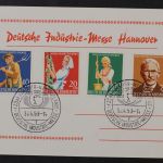 Deutschland (BRD), MiNr. 297-300 Sonderkarte, Sonderstempel