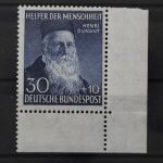 Deutschland (BRD), MiNr. 1959 Ecke rechts unten, gefaltet, ungebraucht
