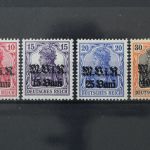 Post in Rumänien, MiNr. 4-7, postfrisch