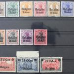 Landespost Belgien, MiNr. 10-25, postfrisch