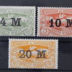 Oberschlesien, MiNr. 41-43, postfrisch