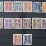 Marienwerder, MiNr. 1-14 (1-13 postfrisch, 14 ungebraucht)