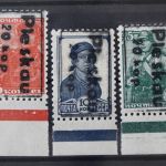 Russland, MiNr. 4, 5 und 6, postfrisch, Altsignatur