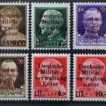 Kotor, MiNr. 1-6, postfrisch