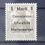 Marienwerder, MiNr. 22, postfrisch