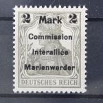 Marienwerder, MiNr. 23, postfrisch