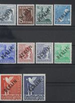 Berlin, MiNr. 1-20, Falz