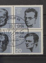 Deutschland (BRD), MiNr. 432-434 + 436-438 ESST Berlin 44, ESST