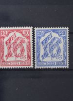DR Dienstmarken, MiNr. 10-13, postfrisch