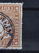 Württemberg, MiNr. 33 a, gestempelt, BPP Signatur