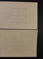 DDR, MiNr. Block 8 A/B und 9 A/B, gestempelt, BPP Fotoattest