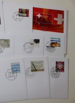Schweiz Ersttagsbriefe Partie ab 2000-2013, über 150 Stück
